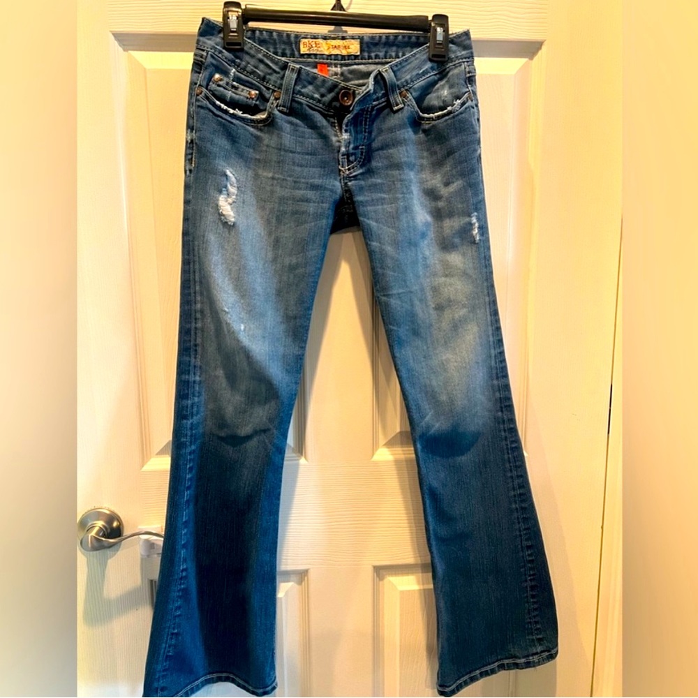 Buckle BKE Starlite Womens 28x31.5 Low Rise Denim
Jeans Stretch Medium Wash